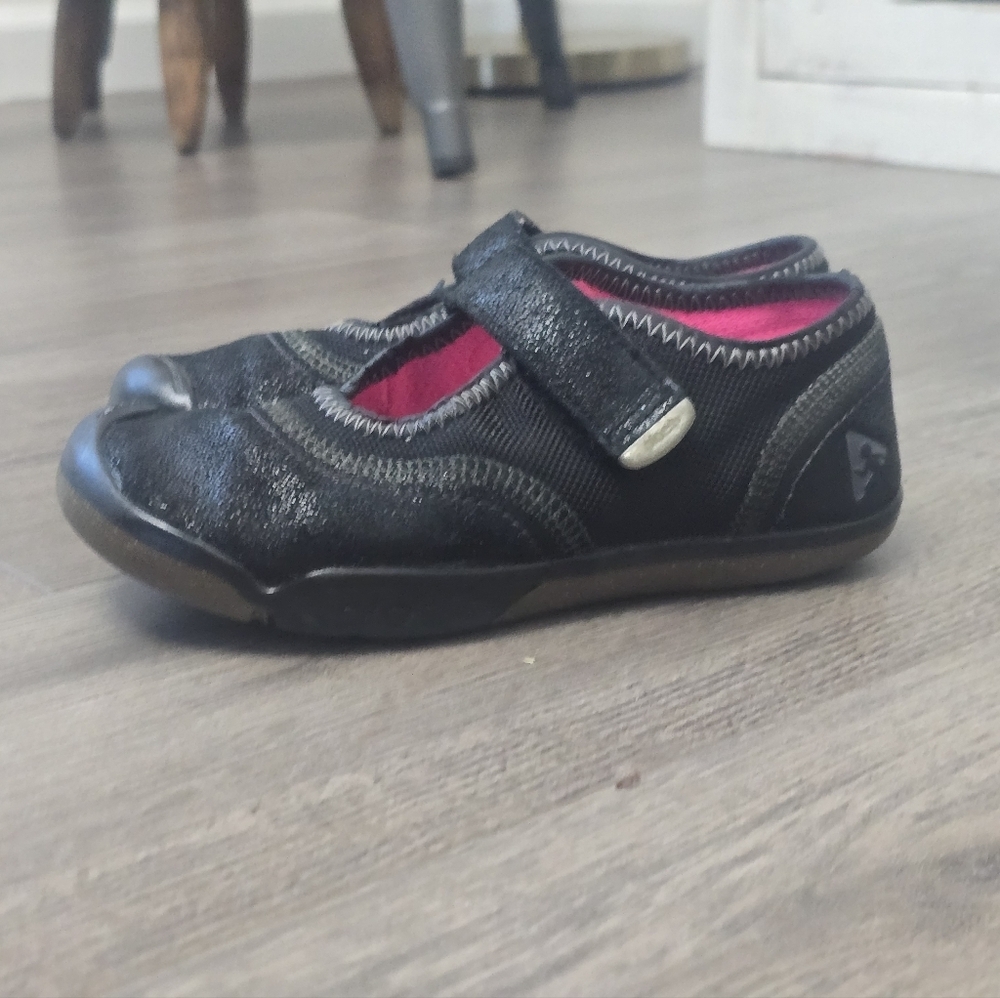 Plae Emme Mary Jane Black Girls Size 11.5